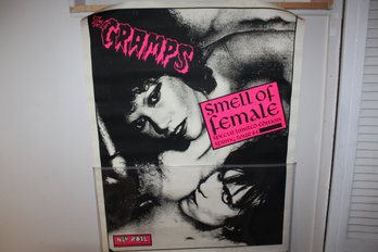 1984 Cramps Concert Poster - Smell Of Female