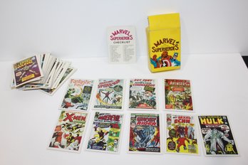 1984 Marvel Superheroes 1st Issue Covers - 1-59 Plus Checklist Complete