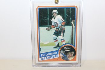 1984 NY Islanders Pat LaFontaine Rookie Card - Hockey HOF
