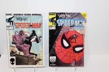 1985-1986 Marvel - Web Of Spider-man Annual #1 & #2