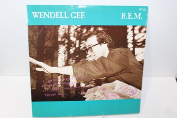 1985 R.E.M.  - Wendell Gee - Recorded In London - Import - Mint Level Condition