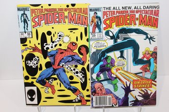 1985 PETER PARKER THE SPECTACULAR SPIDER-MAN #99 COLLECTIBLE & 108