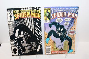 1985 Spectacular Spider- Man #101 Very Collectible & #107 Nice Issue