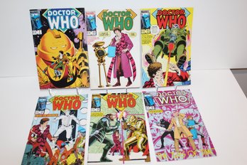 1985 Marvel Doctor Who - #7, #10, #11, #13, #14, #15 (6) (nice Conditions)