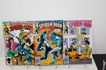 1986-1987 Peter Parker The Spectacular Spider-man - #121 - #122 - #123