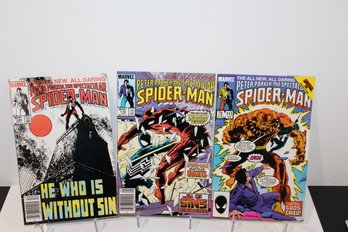1985-1986 Peter Parker And The Spectacular Spider-man #109 - #110 - #111