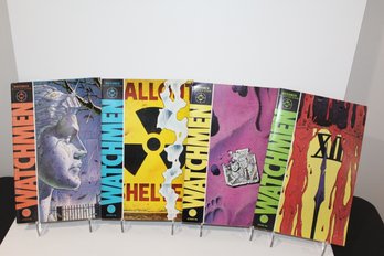 1986-1987 4 Issue Watchmen Comic Group