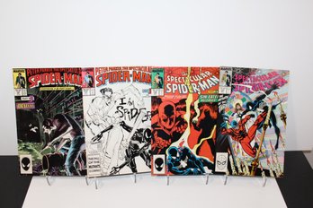1987-1988 Spectacular Spider- Man #131, #133, #134, #137, #138, #142 (6)