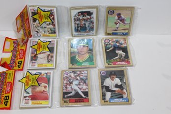 1987 Rack Packs - 3 Different