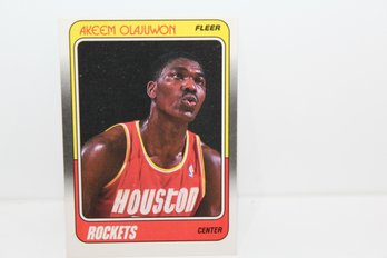 1988-89 Fleer Basketball Akeem Olajuwon #50