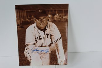 1988 Signed Johnny Mize Photo - NO COA