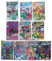 1989-1990 Marvel Comics The Amazing Spider Man Lot Of 10 #319,321,324,334,335,336,337,338,342,343