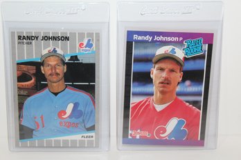 Randy Johnson Rookie Cards - Fleer & Donruss
