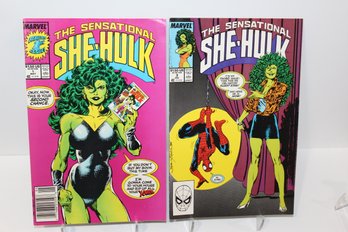 1989 #1 Sensational She Hulk & #3 - Super 1st Edition!