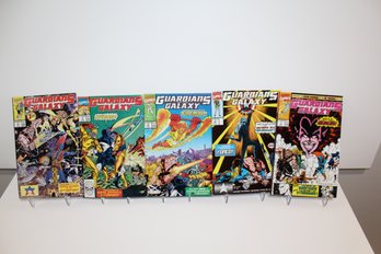 1990 Marvel Guardians Of The Galaxy #1, #3, #4, #6, #7