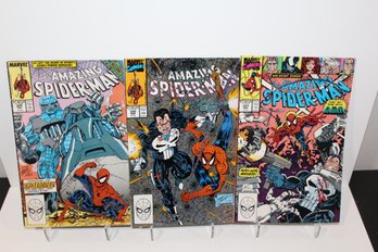 1990 Marvel - Amazing Spider-man - #329, #330 & #331 Starring The Punisher