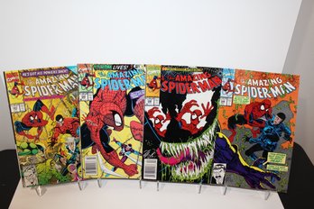 1991 Amazing Spider-man #343, #345, #346!, #349