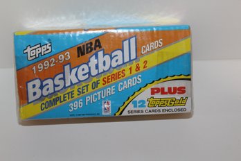 1992-1993 Topps NBA Complete Set Of Series 1&2 ( Shaq Rookie Card)- Sealed