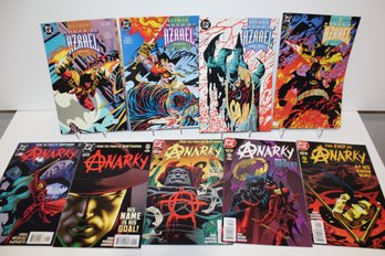 1992-1993 Batman Sword Of Azrael #1-#4 - Anarky 1st Series #1-#4 -