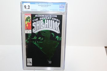 1993 Sensational She- Hulk #50 - CGC Graded 9.2