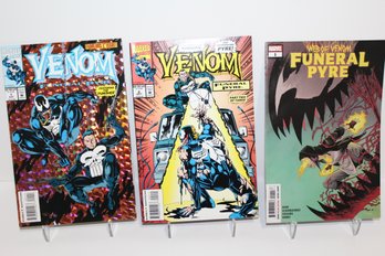 1993 Venom - Funeral Pyre #1 & #2 - 2019 Web Of Venom Funeral Pyre #1