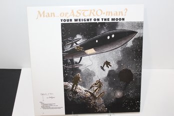 1994 Man Or Astro-man - Your Weight On The Moon - Limited Edition Pink Vinyl