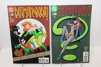 1996, 1997 Batman And Robin Adventures - #8 & #21 Both Very Collectible Issues