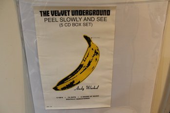 1995 Velvet Underground Poster - Warhol Peel Slowly Original Promo Poster