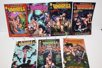 1995 Vengeance Of Vampirella #14-#20 - Plus Topps Trading Card From #19 (7)