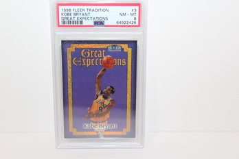 1998 Fleer Tradition PSA Graded - Kobe Bryant