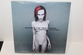 1998 Mar1lyn Man5on - Mechanical Animals - Limited Ed. Disc 1 White Vinyl - Disc 2 Blue Translucent