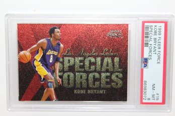 1999 Fleer Force - Kobe Bryant PSA Graded