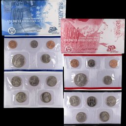 (2) 1999 United States Mint Uncirculated Coin Sets - Philadelphia & Denver