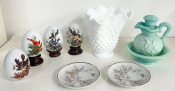 Lot Of Collectible Decor Pieces