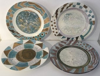 Rob Turner China Rare, UK, Hand Painted Plates, Set Of 4 $700.00, Bergdorf Goodman