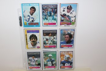 Dallas Cowboys Vintage Football 1971-1980s & Roger Staubach USA Card