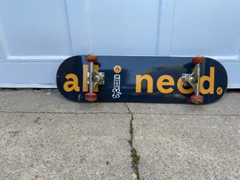 Skateboard, All I Need