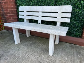 Resin Outdoor Bench Seating