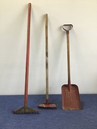 Vintage Child Size Gardening Tools