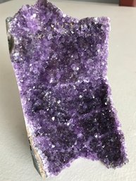 Amethyst Crystal Geode , 6 Inches Tall,