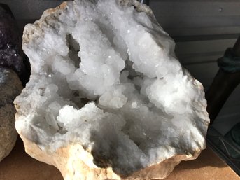 20 LB ,Beautiful Quartz Crystal Geode,