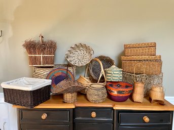 Large Collection Of Baskets