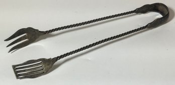 Tiffany & Co. Sterling Silver Tongs