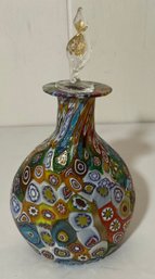 Antique Beautiful Colorful Perfume Bottle