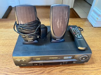 Samsung Vhs With Dell Speakers