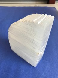 Polished Selenite Slab, 6 Inch Tall, 3 LB