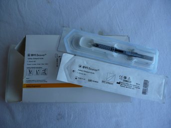 Medical Supply - BVI Beaver Safety Sideport Knife Package Of 9