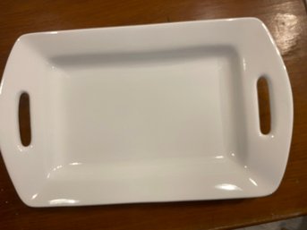 Williams Sonoma White Serving Plate