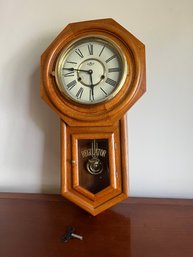 Regulator Wall Clock With Key
