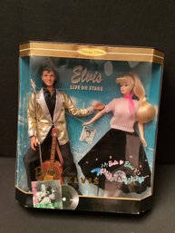 1996 Barbie Loves Elvis Gift Set Dolls NRFB 17450